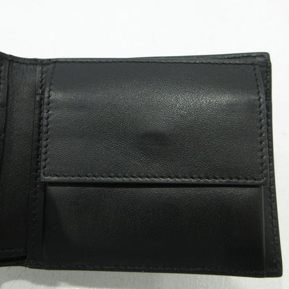 BOTTEGA VENETA | ボッテガヴェネタ カセット 二つ折り財布 649605 ブラック【三重本店】