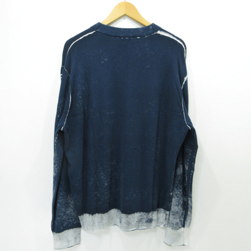 DIESEL | ディーゼル k-larence-b ニット ブルー サイズ：XXL【三重本店】