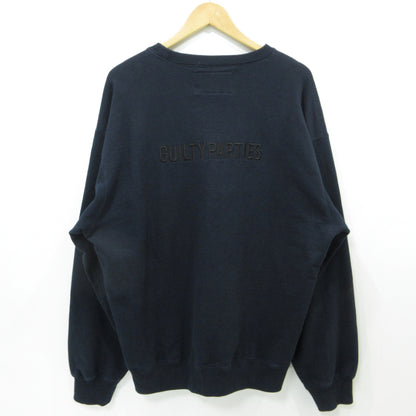 WACKOMARIA | ワコマリア ヘビーウェイトクルーネックスウェットシャツ スウェット 25sse-wmc-ss03 ブラック サイズ：XL【三重本店】