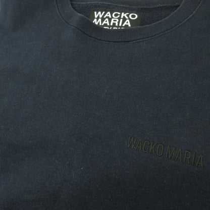 WACKOMARIA | ワコマリア ヘビーウェイトクルーネックスウェットシャツ スウェット 25sse-wmc-ss03 ブラック サイズ：XL【三重本店】