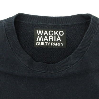 WACKOMARIA | ワコマリア ヘビーウェイトクルーネックスウェットシャツ スウェット 25sse-wmc-ss03 ブラック サイズ：XL【三重本店】