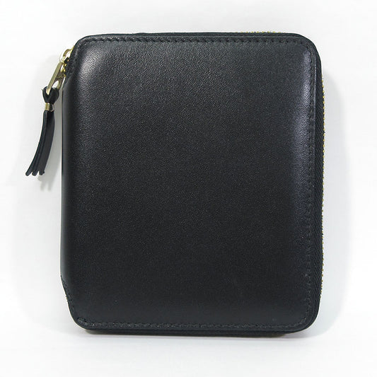 COMME des GARCONS | コムデギャルソン CLASSIC LEATHER LINE ラウンドファスナー 二つ折りレザーウォレット 二つ折り財布 8Z-D002-051-1-1(SA2100) ブラック【三重本店】
