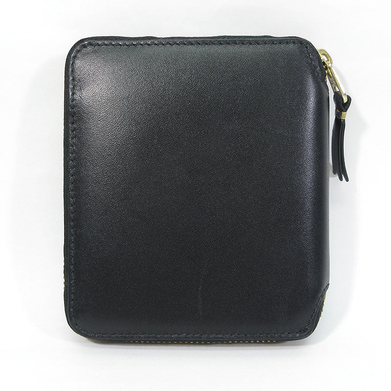 COMME des GARCONS | コムデギャルソン CLASSIC LEATHER LINE ラウンドファスナー 二つ折りレザーウォレット 二つ折り財布 8Z-D002-051-1-1(SA2100) ブラック【三重本店】