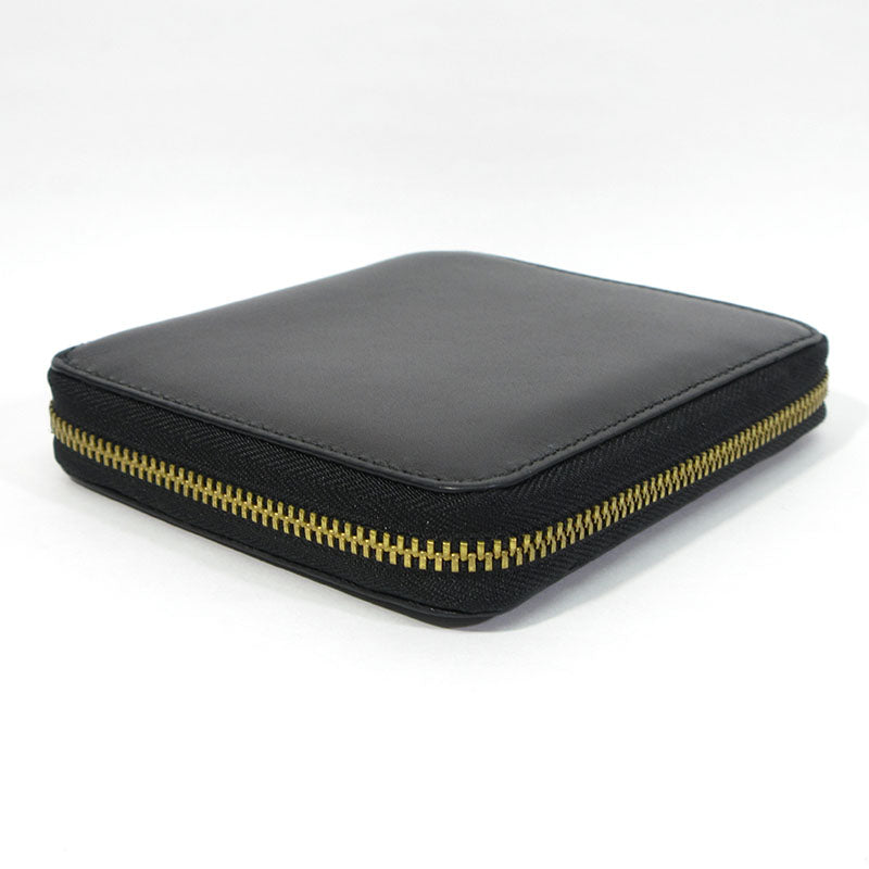 COMME des GARCONS | コムデギャルソン CLASSIC LEATHER LINE ラウンドファスナー 二つ折りレザーウォレット 二つ折り財布 8Z-D002-051-1-1(SA2100) ブラック【三重本店】