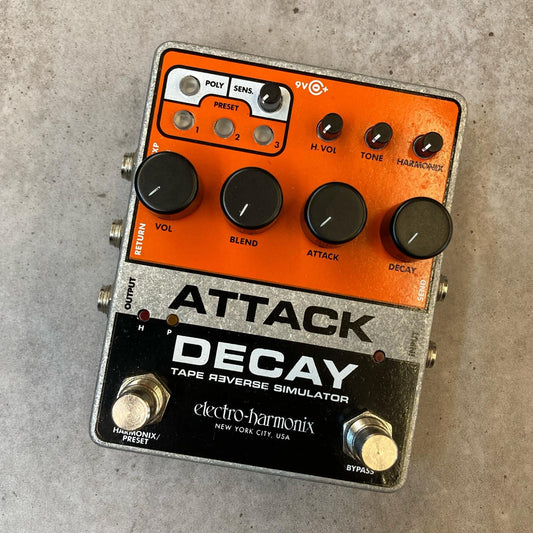 Electro-Harmonix | エレクトロハーモニクス 楽器 ATTACK DECAY Tape Reverse Simulator【三重本店】