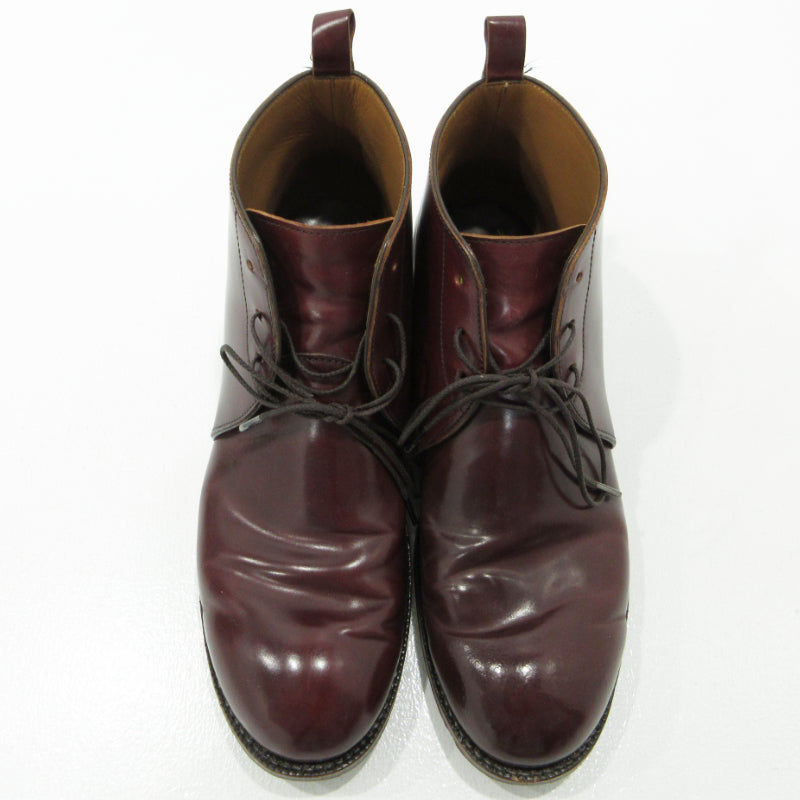 Chausser | ショセ ブーツ C-798 ボルドー バーガンディー 26.5cm【三重本店】