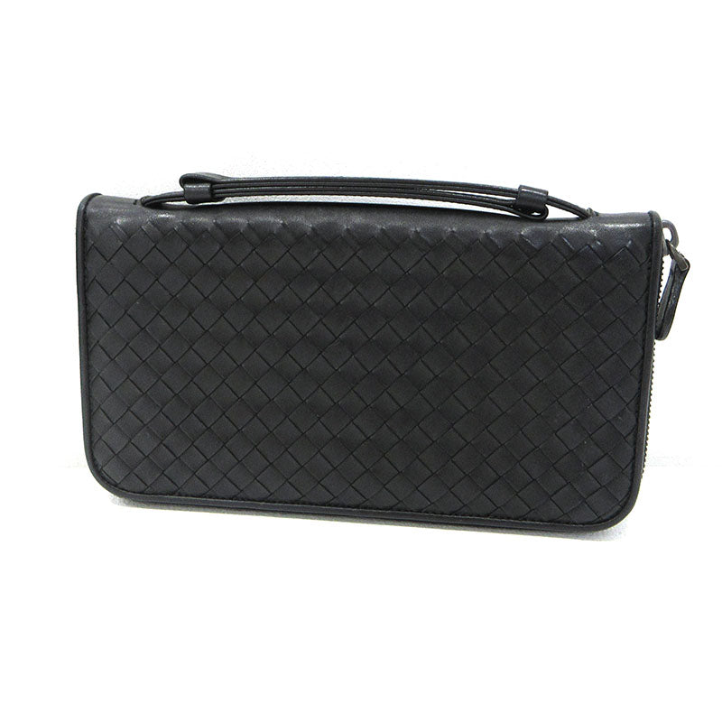 BOTTEGA VENETA | ボッテガヴェネタ トラベルケース ラウンドファスナー 長財布 169730 ブラック【三重本店】