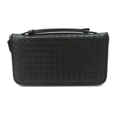 BOTTEGA VENETA | ボッテガヴェネタ トラベルケース ラウンドファスナー 長財布 169730 ブラック【三重本店】