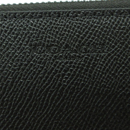COACH | コーチ アコーディオンウォレット ラウンドファスナー 長財布 58107 ブラック【三重本店】