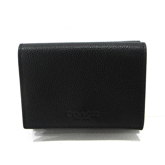 COACH | コーチ トライフォールド コインウォレット 三つ折り財布 CAK12 ブラック【三重本店】