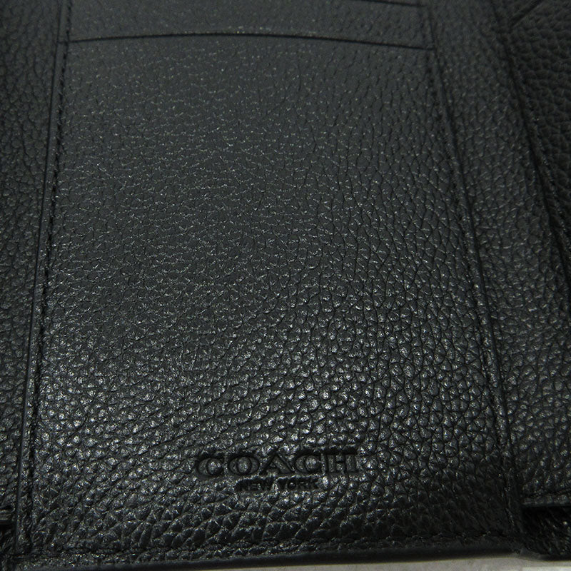 COACH | コーチ トライフォールド コインウォレット 三つ折り財布 CAK12 ブラック【三重本店】