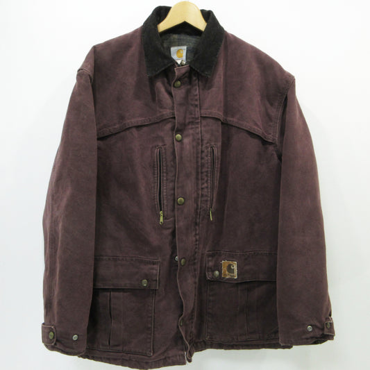 Carhartt | カーハート DUCK CANVAS BLANKET LINED JACKET その他アウター ボルドー バーガンディー サイズ：L【三重本店】