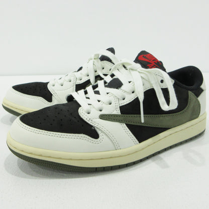 NIKE | ナイキ WMNS AIR JORDAN 1 LOW OG SP Travis Scott ウィメンズ エアジョーダン 1 ロー オリジナル トラヴィス スコット スニーカー DZ4137-106 オリーブ 24cm【三重本店】