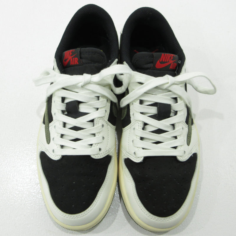 NIKE | ナイキ WMNS AIR JORDAN 1 LOW OG SP Travis Scott ウィメンズ エアジョーダン 1 ロー オリジナル トラヴィス スコット スニーカー DZ4137-106 オリーブ 24cm【三重本店】