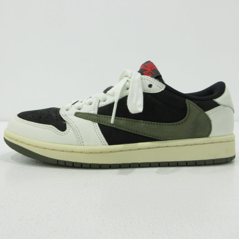 NIKE | ナイキ WMNS AIR JORDAN 1 LOW OG SP Travis Scott ウィメンズ エアジョーダン 1 ロー オリジナル トラヴィス スコット スニーカー DZ4137-106 オリーブ 24cm【三重本店】