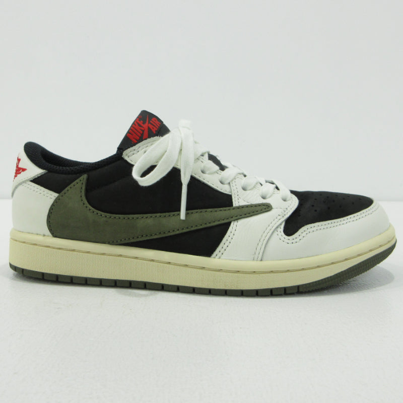 NIKE | ナイキ WMNS AIR JORDAN 1 LOW OG SP Travis Scott ウィメンズ エアジョーダン 1 ロー オリジナル トラヴィス スコット スニーカー DZ4137-106 オリーブ 24cm【三重本店】