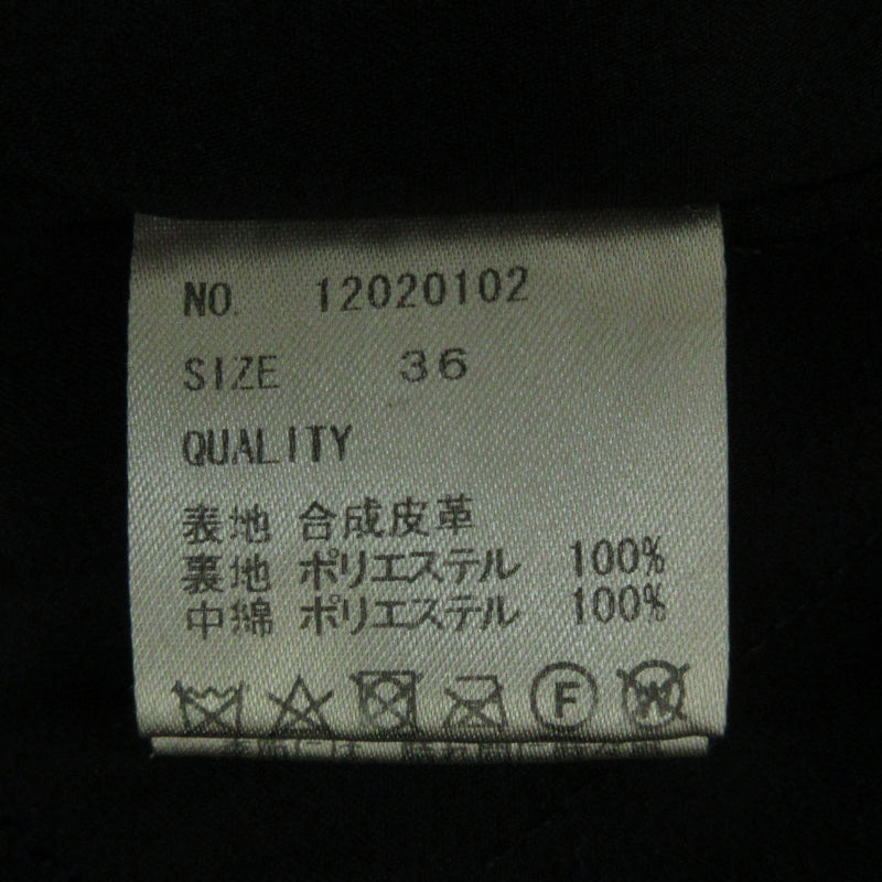 TODAYFUL | トゥデイフル フェイクレザーオーバージャケット その他アウター 12020102 ブラック サイズ：36【三重本店】