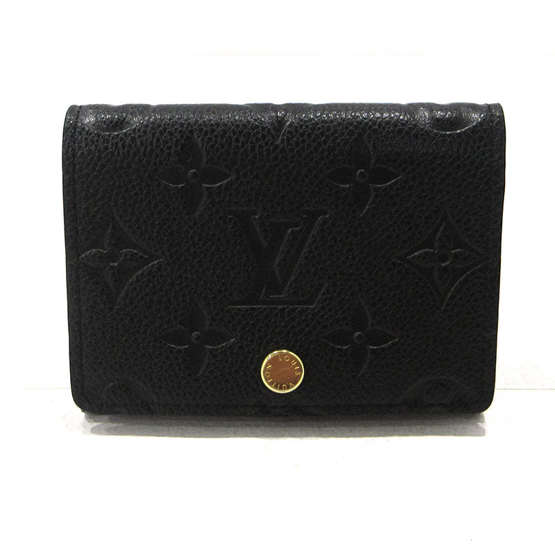 LOUIS VUITTON | ルイ・ヴィトン アンヴェロップカルトドゥヴィジット カードケース M58456 ブラック【三重本店】