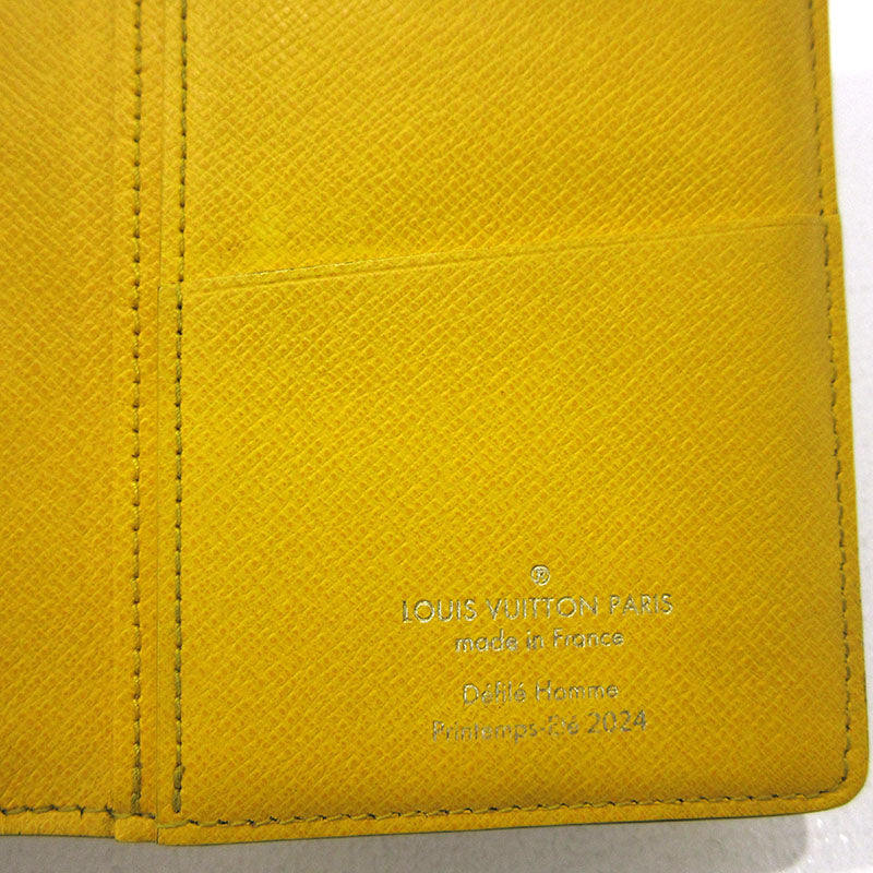 LOUIS VUITTON | ルイ・ヴィトン ポルトフォイユブラザNM 二つ折り 長財布 N40541 イエロー×ブラウン【三重本店】
