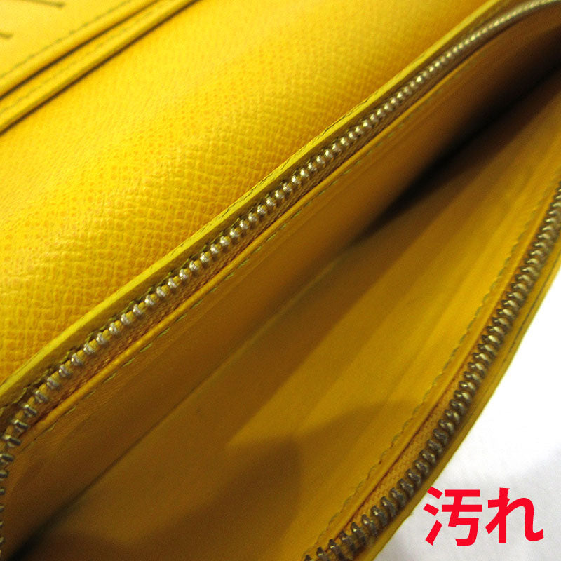 LOUIS VUITTON | ルイ・ヴィトン ポルトフォイユブラザNM 二つ折り 長財布 N40541 イエロー×ブラウン【三重本店】