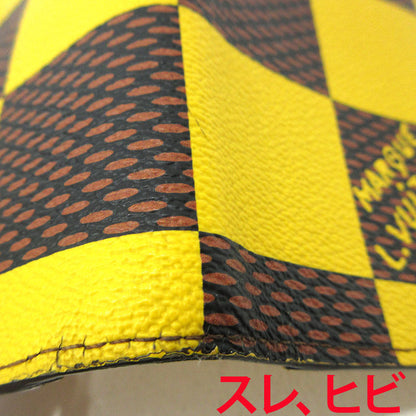 LOUIS VUITTON | ルイ・ヴィトン ポルトフォイユブラザNM 二つ折り 長財布 N40541 イエロー×ブラウン【三重本店】