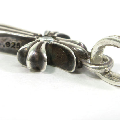 CHROME HEARTS | クロムハーツ CHクロスベビーファットチャーム with シングルダイヤモンド ペンダントトップ シルバー【三重本店】