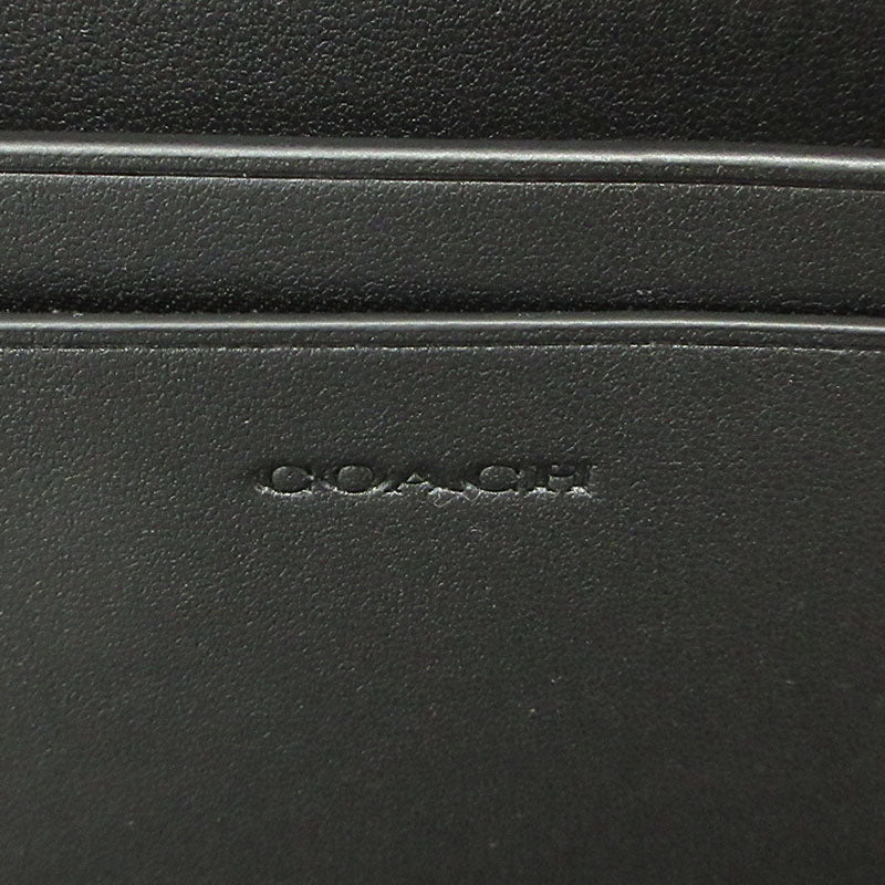 COACH | コーチ トラベルオーガナイザー クラッチバッグ 長財布 CW375 ブラック【三重本店】