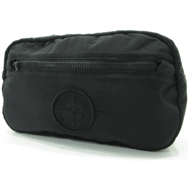 STONE ISLAND | ストーンアイランド ベルトバッグ ボディバッグ 811591576 ブラック【三重本店】