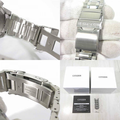 CITIZEN | シチズン PROMASTER プロマスター メカニカル GMT 腕時計 NB6046-59E アナログ表示 自動巻き ブラック×シルバー【三重本店】