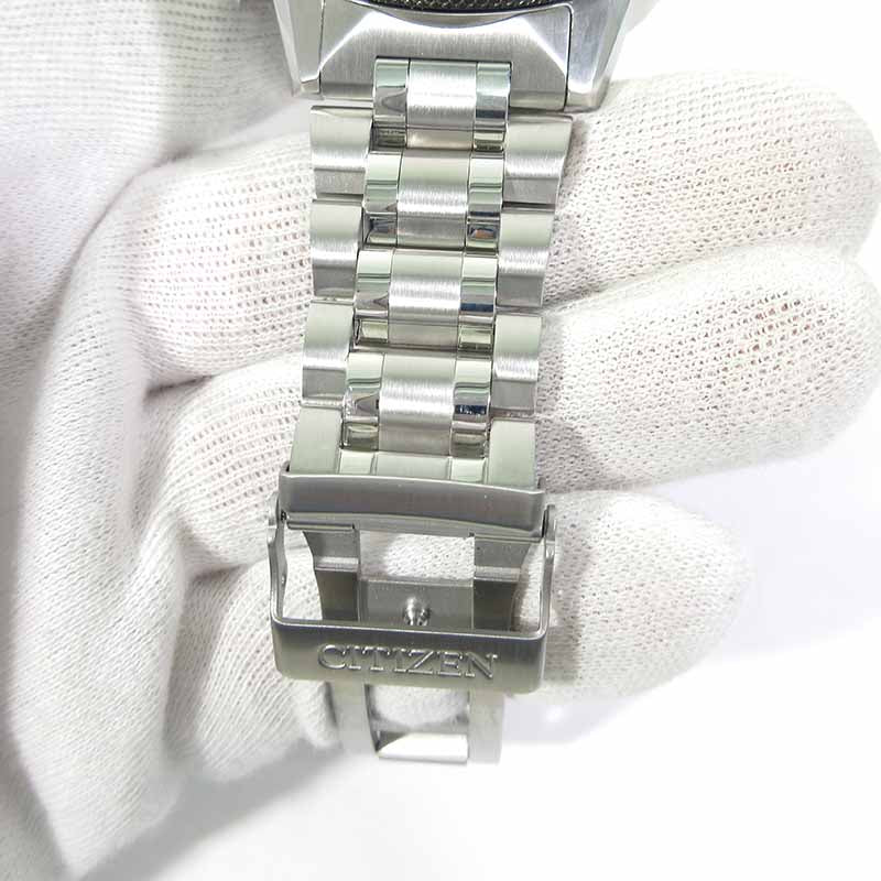 CITIZEN | シチズン PROMASTER プロマスター メカニカル GMT 腕時計 NB6046-59E アナログ表示 自動巻き ブラック×シルバー【三重本店】