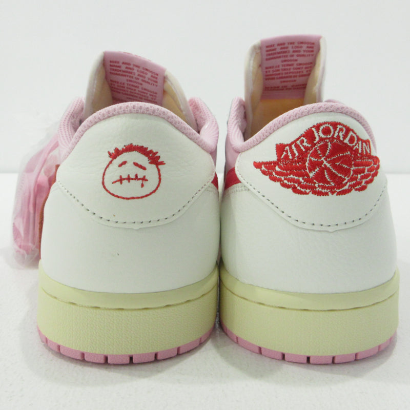 NIKE | ナイキ Air Jordan 1 Retro Low OG Travis Scott トラヴィス・スコット スニーカー IQ7604-101 ピンク 28.5cm【三重本店】