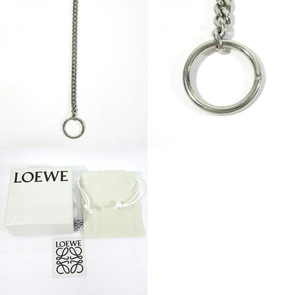 LOEWE | ロエベ パーソナライゼーション ネックレス メタル / アナグラムチャーム ネックレス N691420X01 9230 パラジウム(シルバー系)【三重本店】