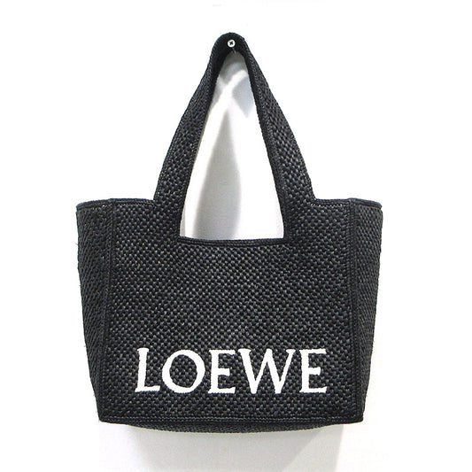 LOEWE | ロエベ ロエベフォント 2wayバッグ ミディアム トートバッグ ブラック【三重本店】
