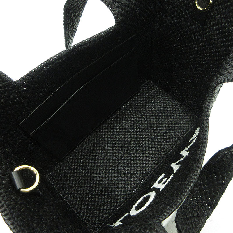 LOEWE | ロエベ ロエベフォント 2wayバッグ ミディアム トートバッグ ブラック【三重本店】