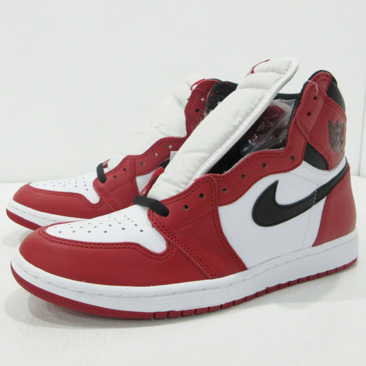 NIKE | ナイキ Air Jordan 1 Retro High CHICAGO エアジョーダン 1 レトロ ハイ オリジナル シカゴ スニーカー 555088-101 レッド 28.5cm【三重本店】