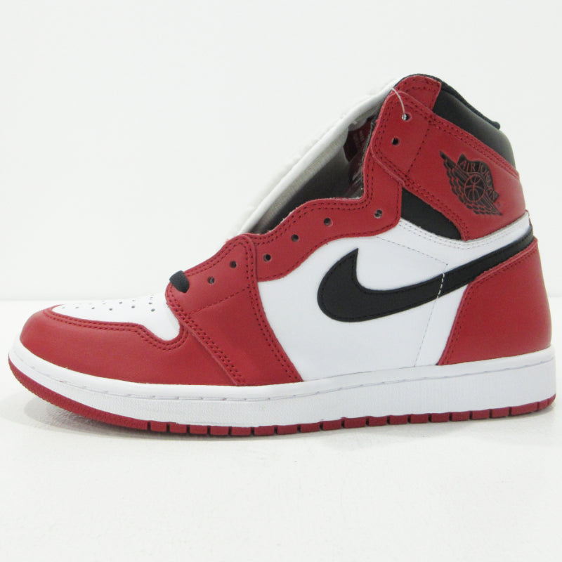 NIKE | ナイキ Air Jordan 1 Retro High CHICAGO エアジョーダン 1 レトロ ハイ オリジナル シカゴ スニーカー 555088-101 レッド 28.5cm【三重本店】