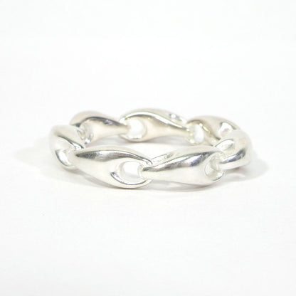 GEORG JENSEN | ジョージジェンセン "GEORG JENSEN REFLECT" LINK RING "ジョージ ジェンセン リフレクト" リンク リング サイズ：50(約10号) リング・指輪 シルバー【三重本店】