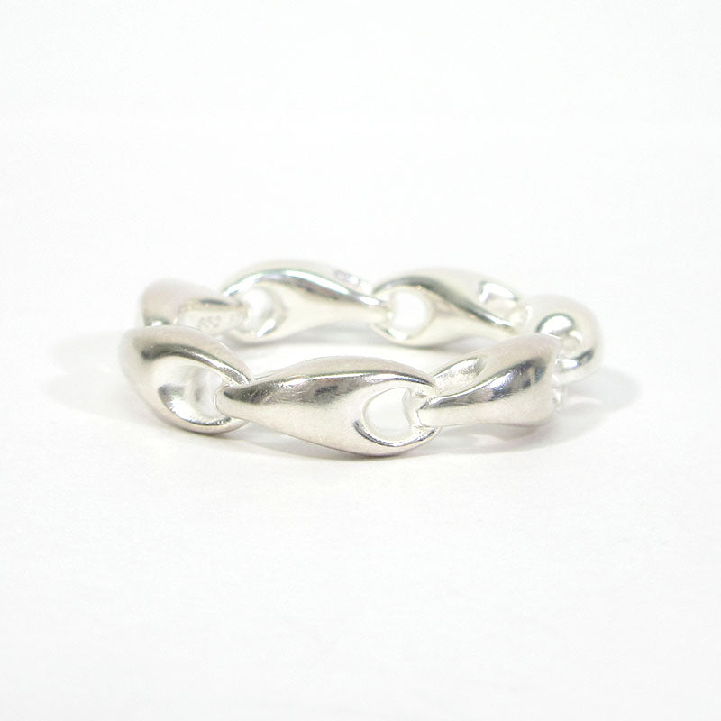GEORG JENSEN | ジョージジェンセン "GEORG JENSEN REFLECT" LINK RING "ジョージ ジェンセン リフレクト" リンク リング サイズ：50(約10号) リング・指輪 シルバー【三重本店】