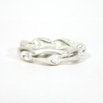 GEORG JENSEN | ジョージジェンセン "GEORG JENSEN REFLECT" LINK RING "ジョージ ジェンセン リフレクト" リンク リング サイズ：50(約10号) リング・指輪 シルバー【三重本店】