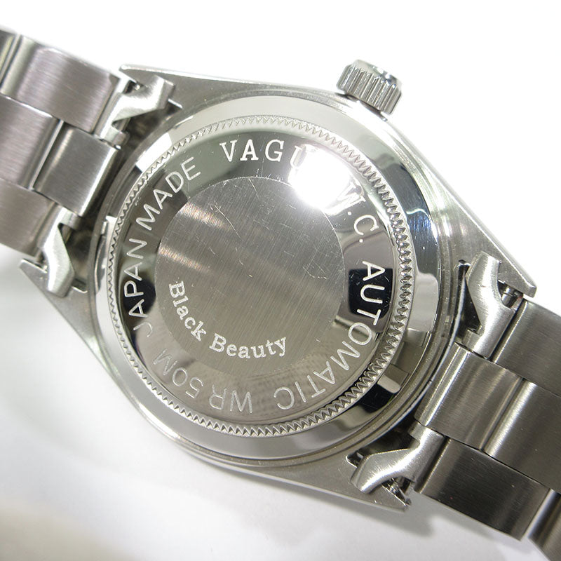 INNOCENT ANTIQUES×VAGUE WATCH Co. | イノセントアンティークス×ヴァーグウォッチカンパニー Black Beauty Watch 腕時計 アナログ表示 自動巻き ブラック×ゴールド×シルバー【三重本店】