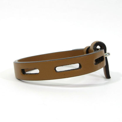 Salvatore Ferragamo | サルヴァトーレフェラガモ レザーブレスレット ブレスレット 0764611 ブラウン系【三重本店】