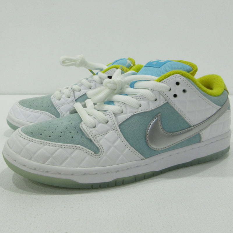 NIKE | ナイキ SB Dunk Low ×FTC 銭湯/Sento スニーカー DH7687-400 ライトブルー 26.5cm【三重本店】