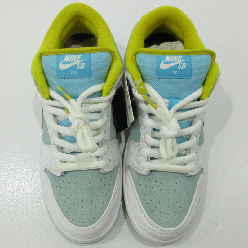 NIKE | ナイキ SB Dunk Low ×FTC 銭湯/Sento スニーカー DH7687-400 ライトブルー 26.5cm【三重本店】