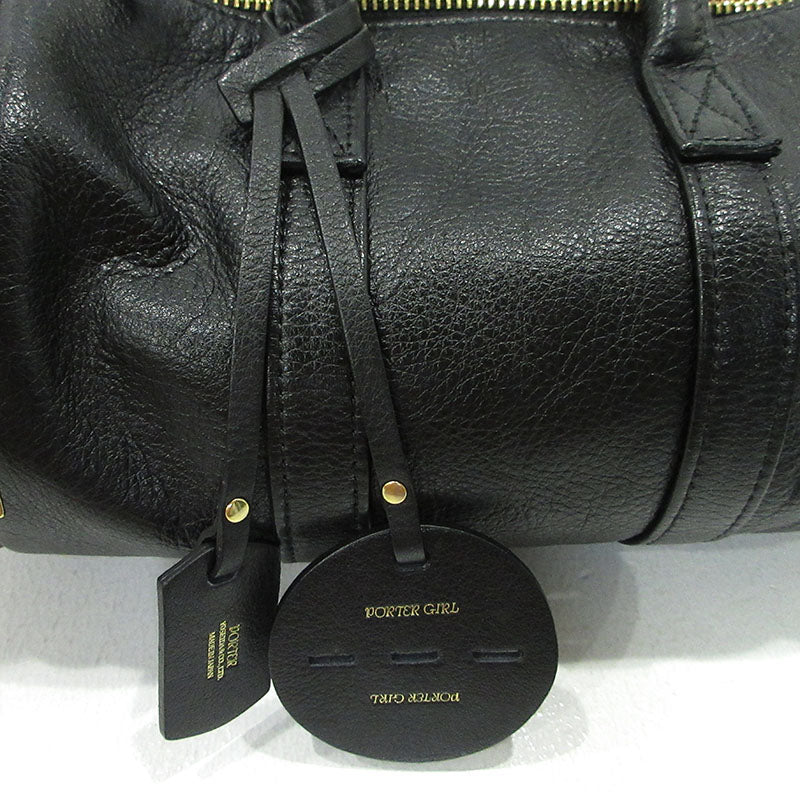 PORTER | ポーター GIRL MINIATURE 2WAYボストンバッグ ショルダーバッグ 256-05070 ブラック【三重本店】