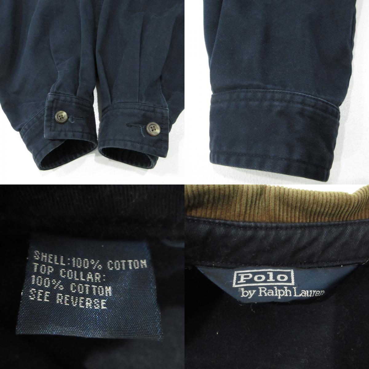 POLO RALPH LAUREN | ポロ・ラルフローレン スイングトップジャケット 三角タグ スイングトップ ブラック サイズ：XL【三重本店】