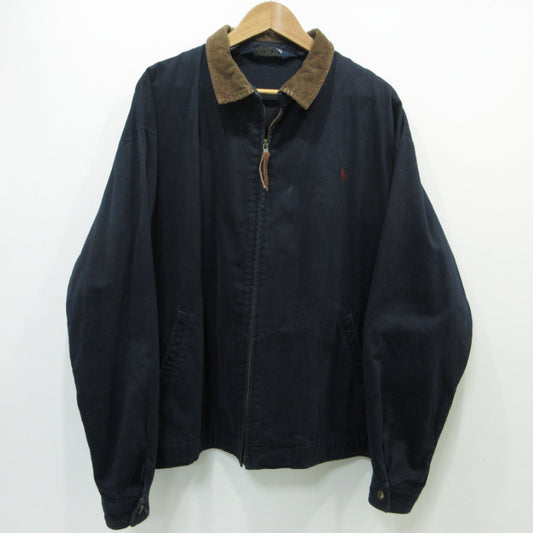POLO RALPH LAUREN | ポロ・ラルフローレン スイングトップジャケット 三角タグ スイングトップ ブラック サイズ：XL【三重本店】