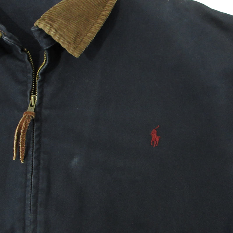 POLO RALPH LAUREN | ポロ・ラルフローレン スイングトップジャケット 三角タグ スイングトップ ブラック サイズ：XL【三重本店】