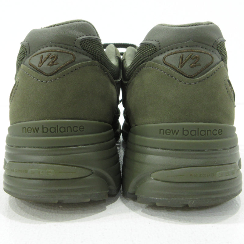 NEW BALANCE | ニューバランス 991V2 ×Stone Island スニーカー U991SC2 カーキグリーン 26.5cm【三重本店】