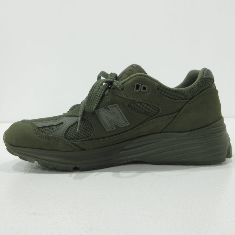 NEW BALANCE | ニューバランス 991V2 ×Stone Island スニーカー U991SC2 カーキグリーン 26.5cm【三重本店】