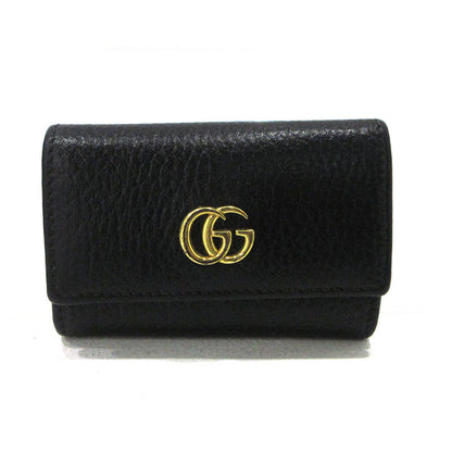 GUCCI | グッチ ダブルG 6連 キーケース 456118 ブラック【三重本店】